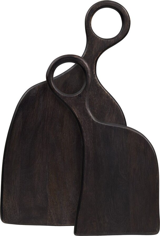 Servírovací dřevěná prkénka v sadě 2 ks 41 x 21 cm Palani – House Nordic House Nordic