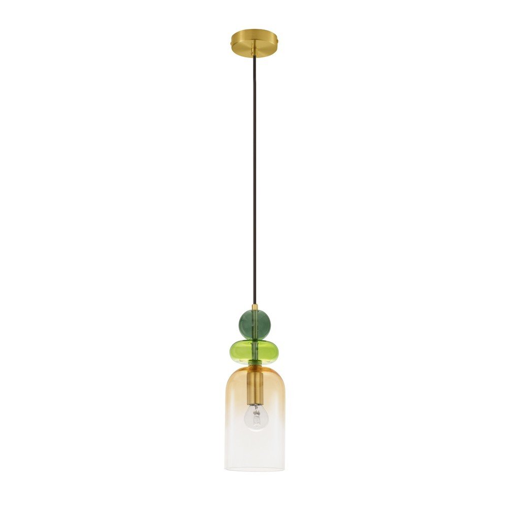 Skleněné závěsné svítidlo ve zlaté barvě ø 11 cm Murano – Nova Luce Nova Luce