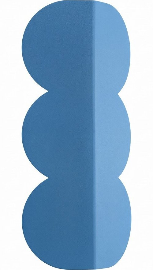 Světle modré hliníkové nástěnné svítidlo BISCUIT – Thoro Thoro