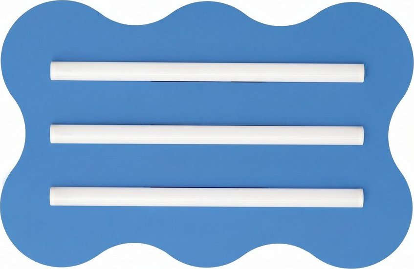 Světle modré kovové stropní svítidlo 5x43 cm KLOVER – Thoro Thoro