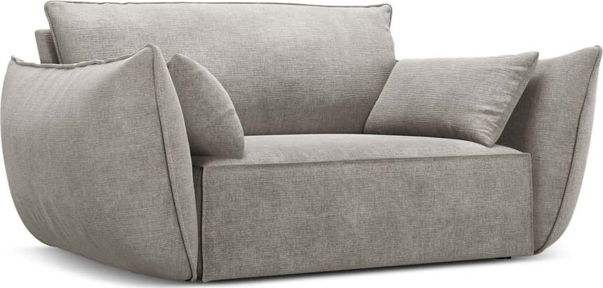 Světle šedé žinylkové křeslo Vanda - II. jakost – Mazzini Sofas Mazzini Sofas