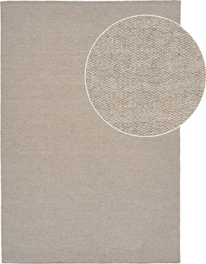 Taupe koberec s příměsí vlny 160x230 cm Nila – House Nordic House Nordic