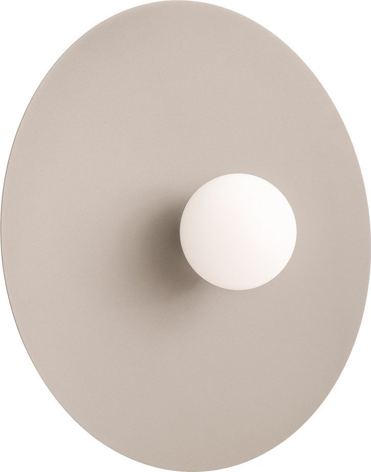 Taupe kovové nástěnné svítidlo ø 50 cm AKE – Thoro Thoro