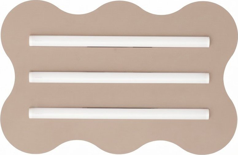 Taupe kovové stropní svítidlo 5x43 cm KLOVER – Thoro Thoro