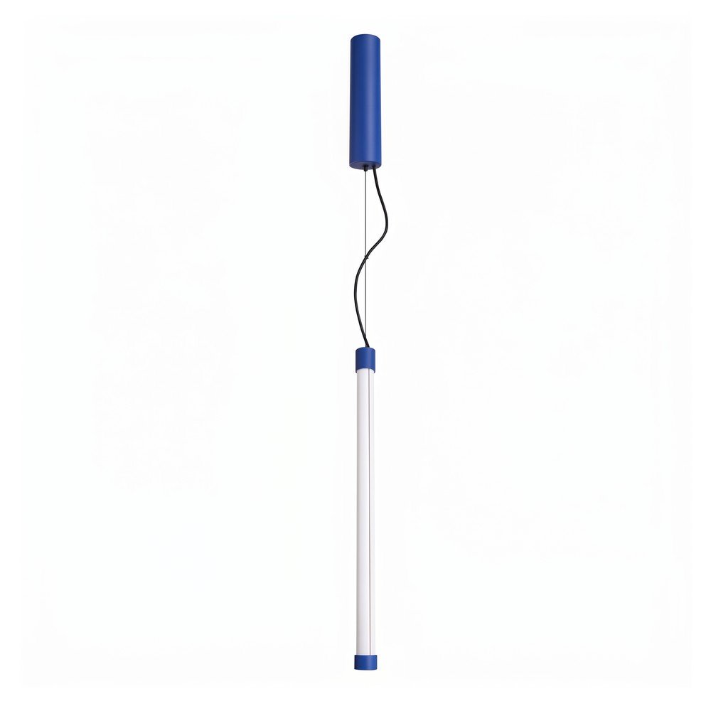 Tmavě modré kovové LED závěsné svítidlo ø 6 cm TRANG – Thoro Thoro