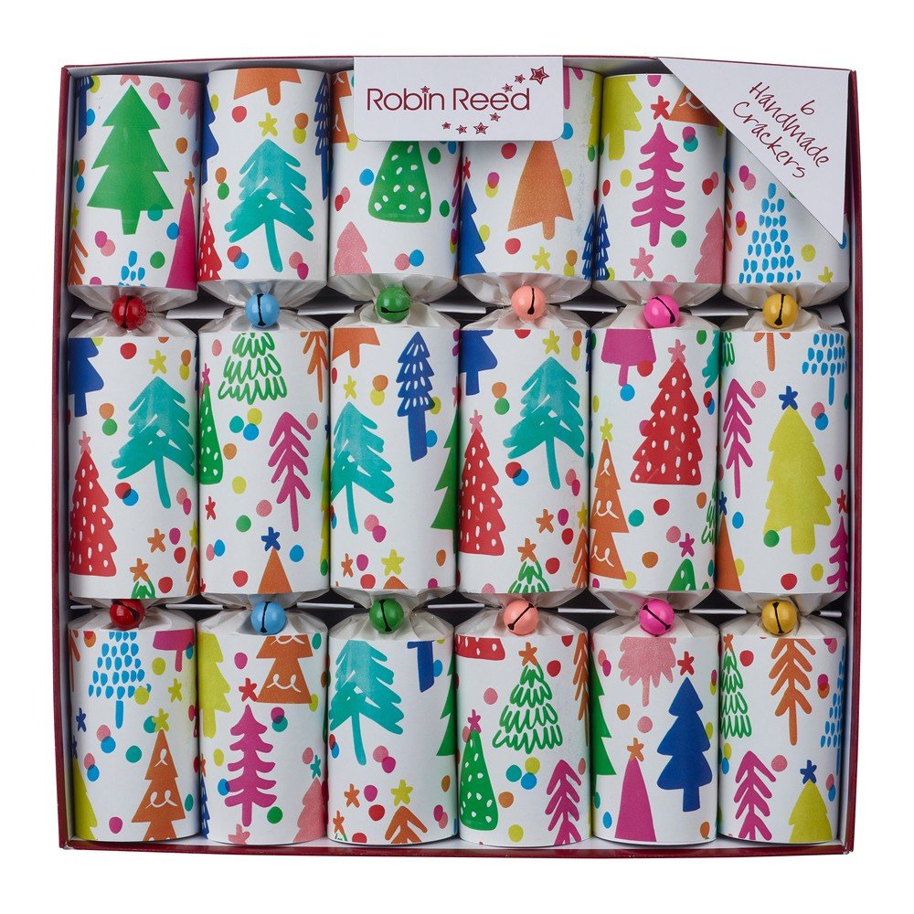 Vánoční crackery v sadě 6 ks Bright Trees – Robin Reed Robin Reed