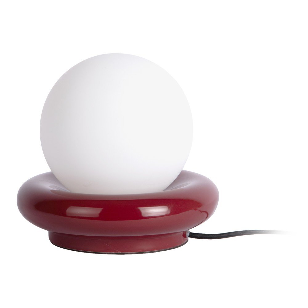 Vínová keramická stolní lampa (výška 19 cm) Catania Ring – Leitmotiv Leitmotiv
