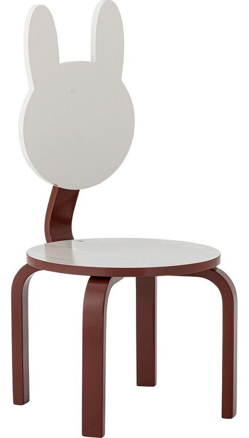 Vínová/bílá dětská židle Liova – Bloomingville Mini Bloomingville Mini