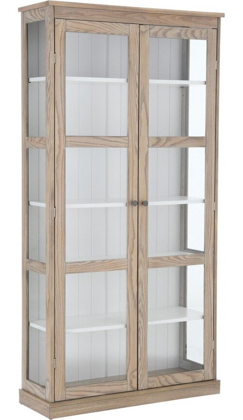 Vitrína z MDF ve světle přírodní barvě 96x193x34 cm Wilma – Ellos Home Ellos Home