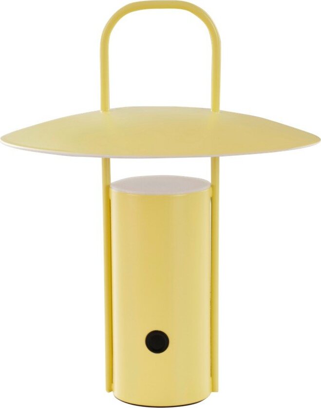 Žlutá kovová LED stmívatelná stolní lampa (výška 24 cm) Venna – Jotex Jotex